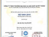TABI FEEDER ĐẠT TIÊU CHUẨN CHẤT LƯỢNG ISO 9001:2015 VỀ GIA CÔNG CƠ KHÍ MÁY CẤP PHÔI